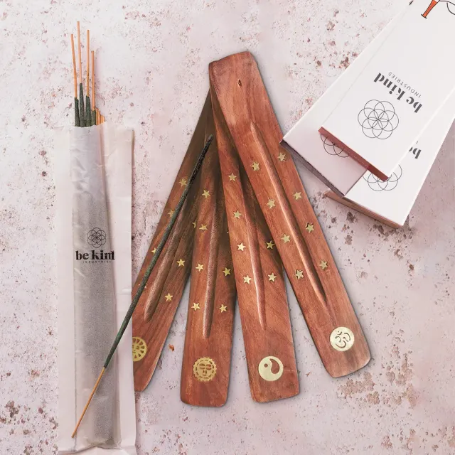 Be Kind Industries Budget-Friendly porte-encens artisanal