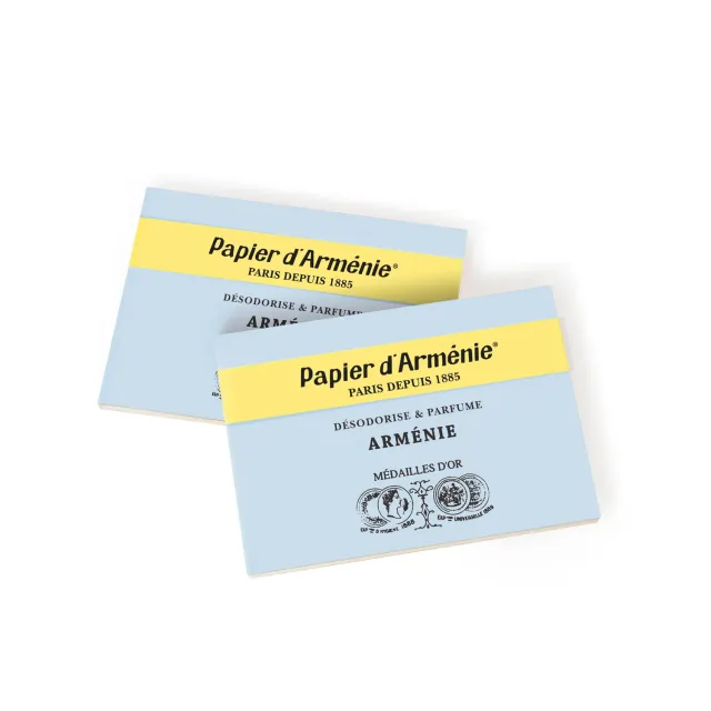 Papier d’Arménie carnet x2 parfum oriental