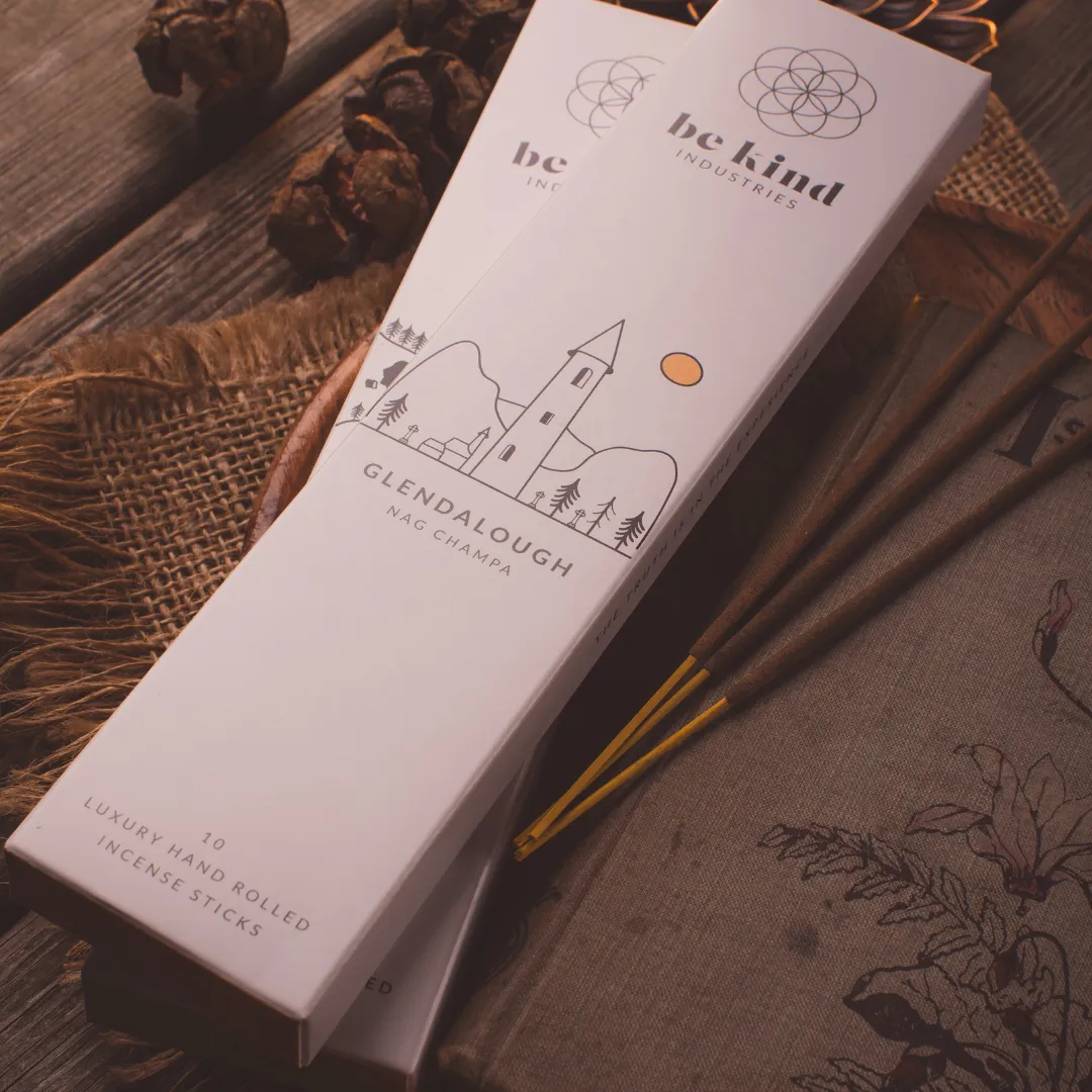 Be Kind Industries Glendalough encens nag champa 10 bâtons