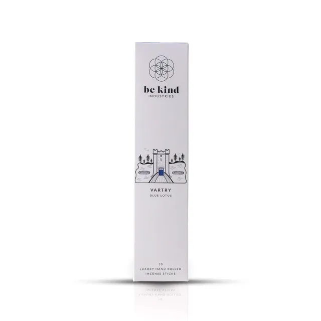 Be Kind Vartry encens lotus bleu 10 bâtons