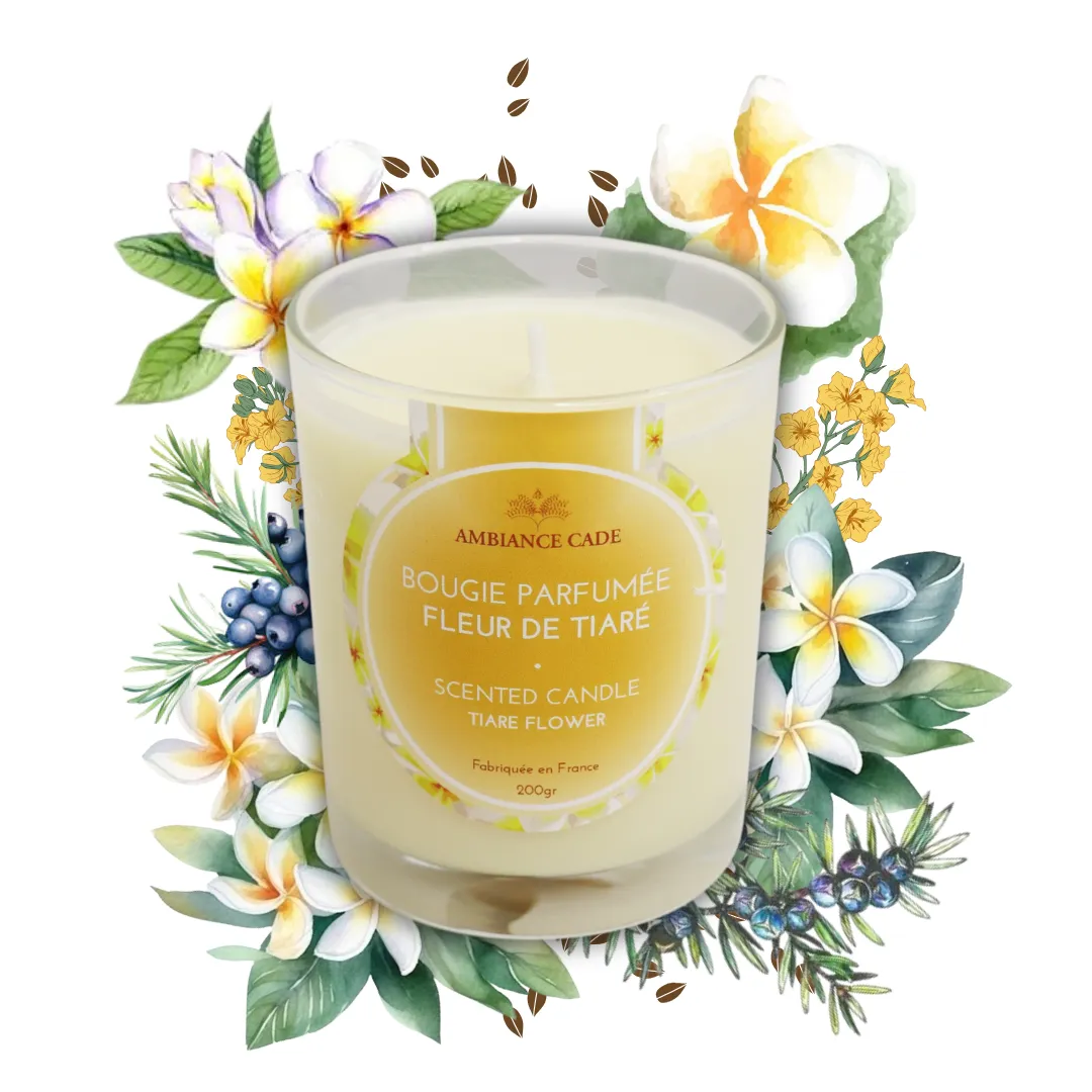 Ambiance Cade Bougie Parfumée naturelle 180 g