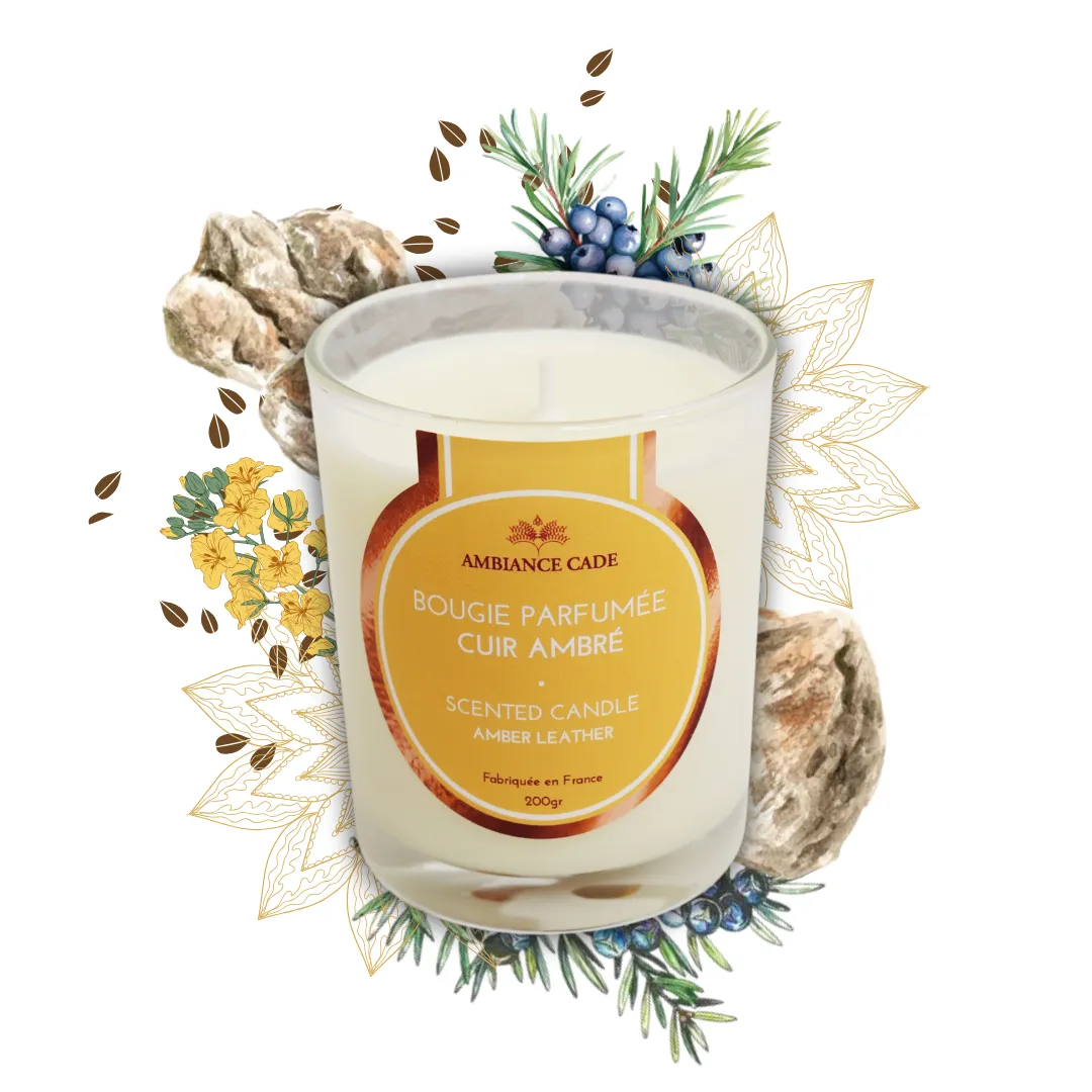 Ambiance Cade Bougie Parfumée naturelle 180 g