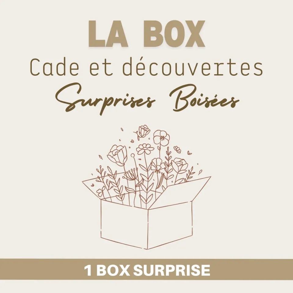 Ambiance Cade Box Surprises Boisées cade découverte