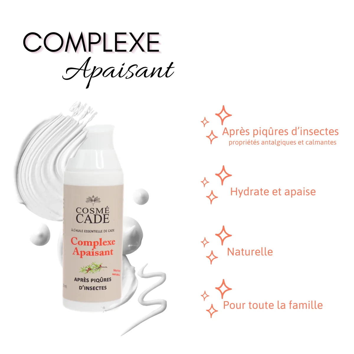 Ambiance Cade Muzard Sarl Complexe Apaisant soin piqûres 50ml cade