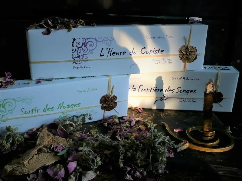 Parfums d'encens Coffret Spécial Étudiant encens bio stress