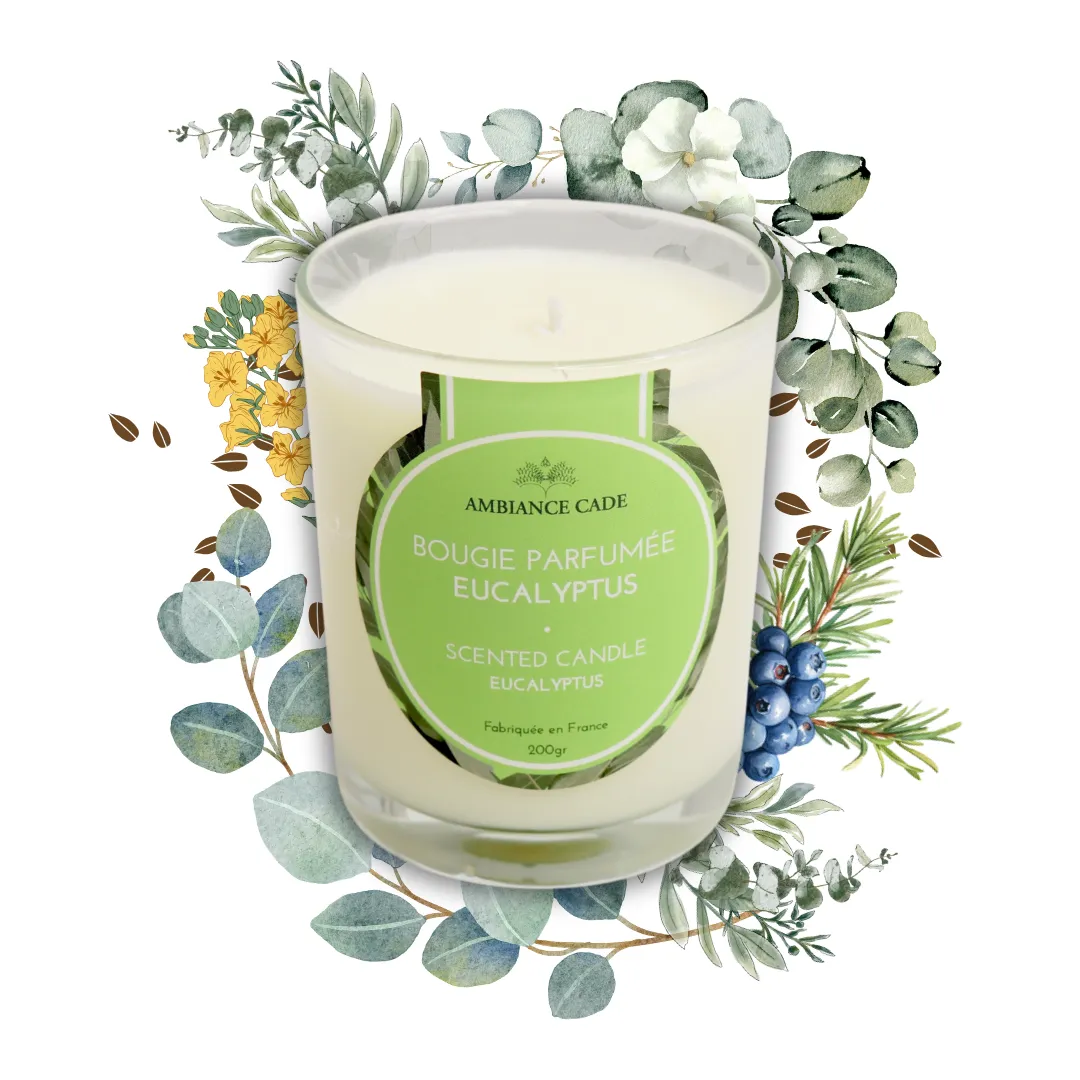 Ambiance Cade Bougie Parfumée naturelle 180 g