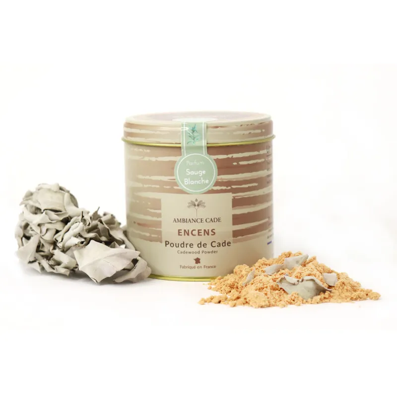 Ambiance Cade encens poudre bois de cade parfumé