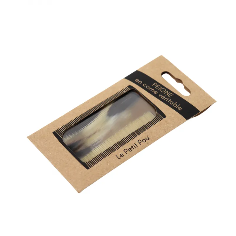 Ambiance Cade Le Petit Poux peigne poux corne 86 mm