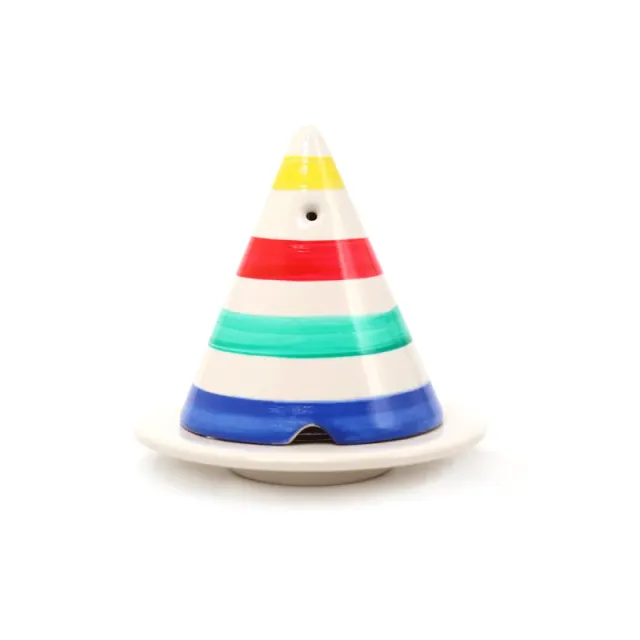 Ambiance Cade Merlin Arlequin diffuseur encens peint main