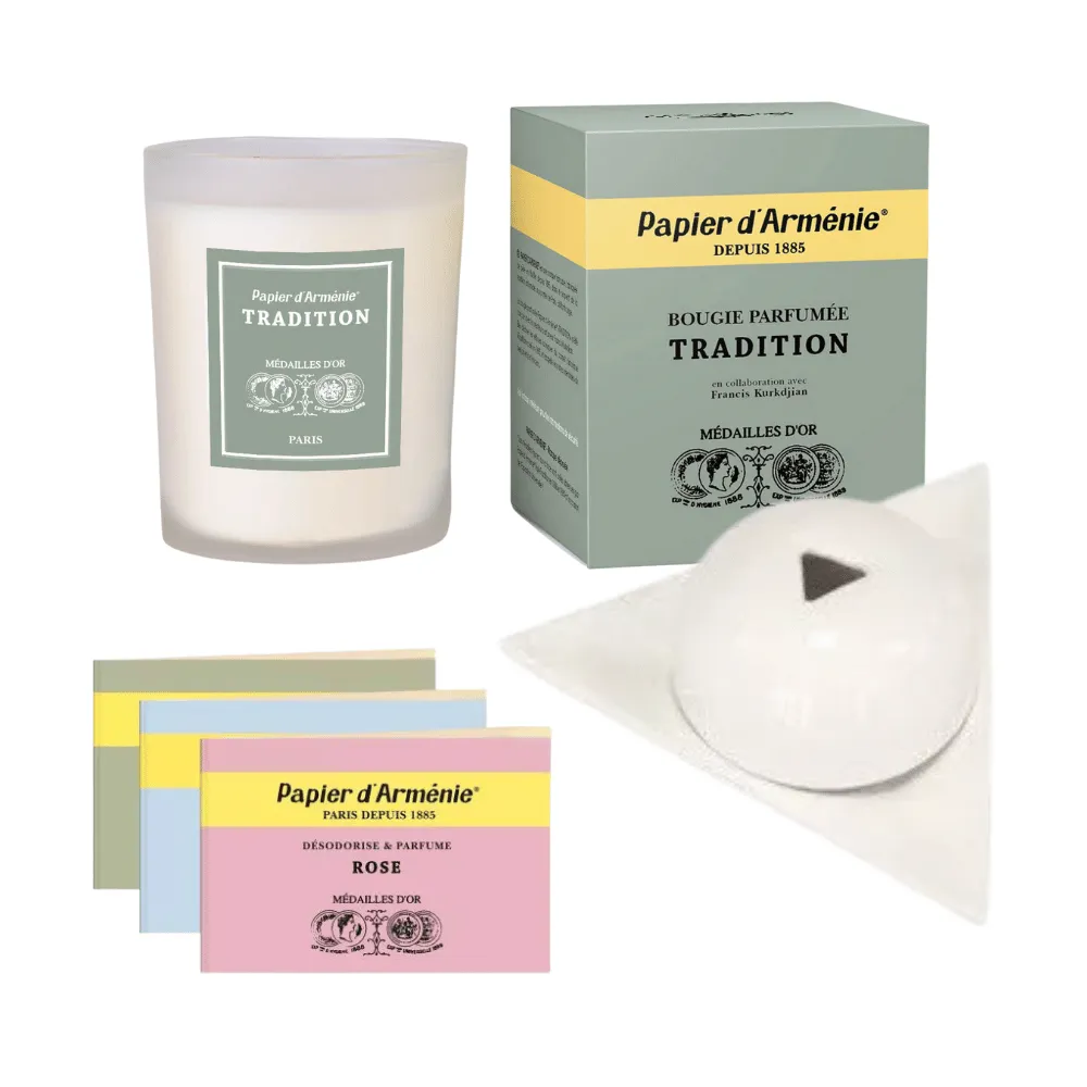 Papier d'Arménie Pack Prestige coffret brûleur