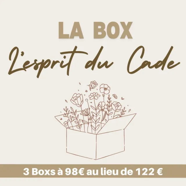 Ambiance Cade Box L’Esprit de Cade coffret découverte trimestriel