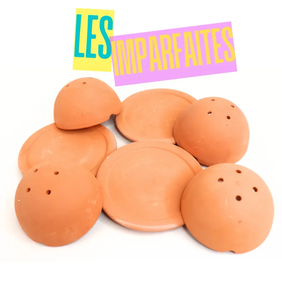 Ambiance Cade Estèra lampe Terracotta imparfaite déstockage