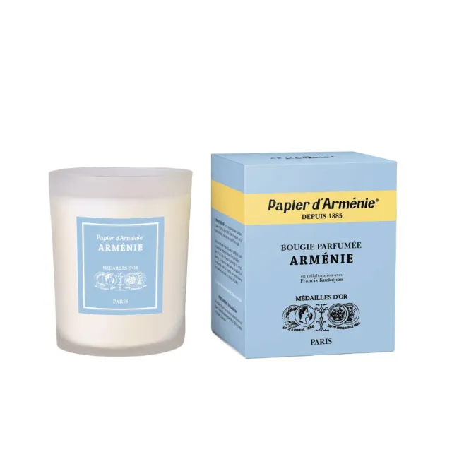 Papier d'Arménie Bougie parfumée cire végétale 220 g