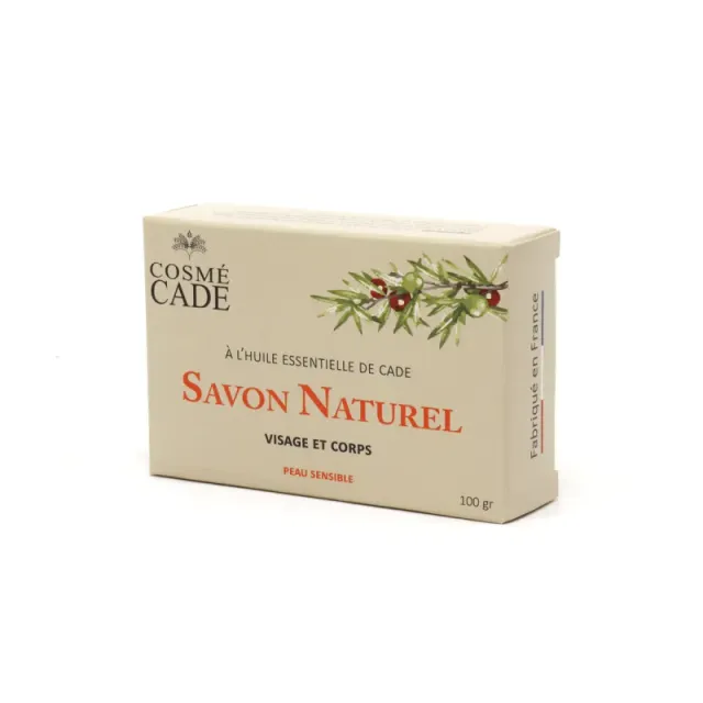 Ambiance Cade savon huile de cade bio 100g peaux mixtes