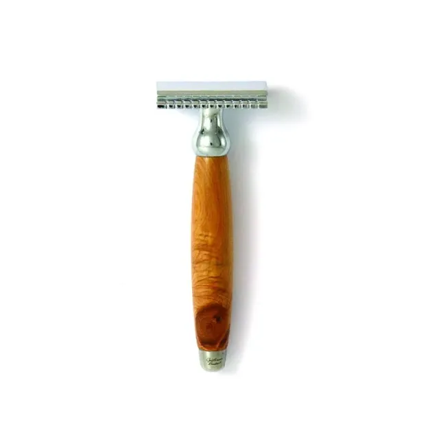 Gentleman Barbier Classique rasoir de sûreté bois de cade